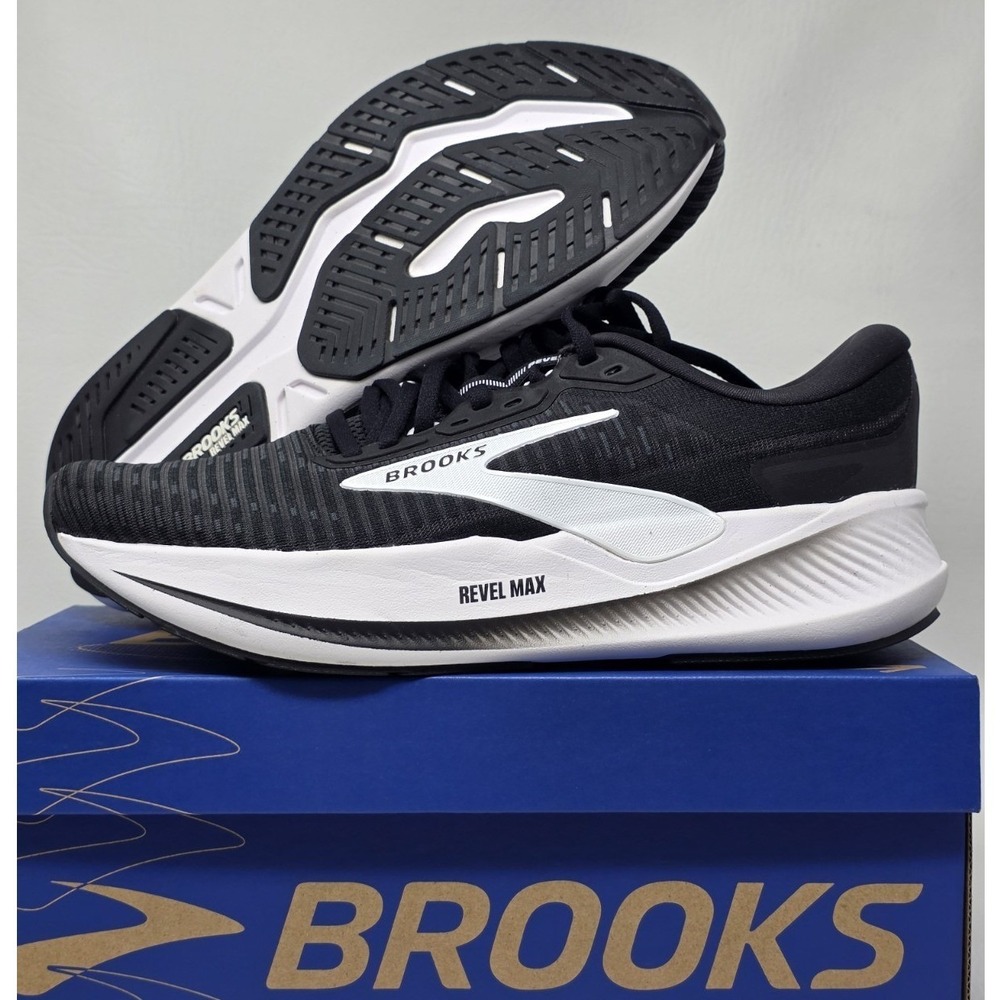 Brooks Glycerin 22 Size 10 Womens Black White Running Shoes 1204341B090 New